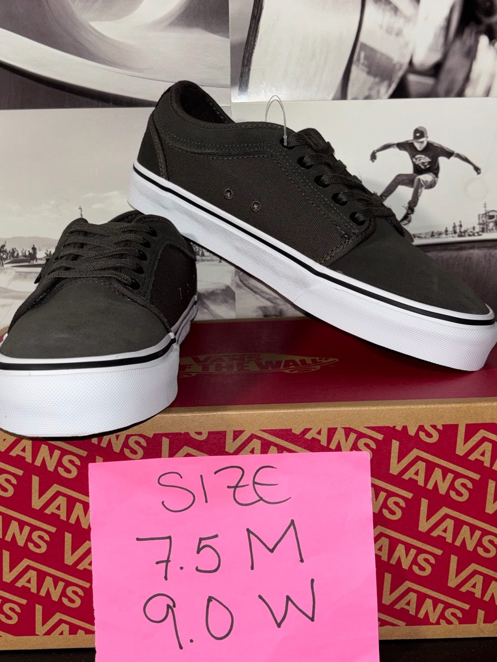 Vans Chukka Low sz 7.5 Men’s 9.0 Woman